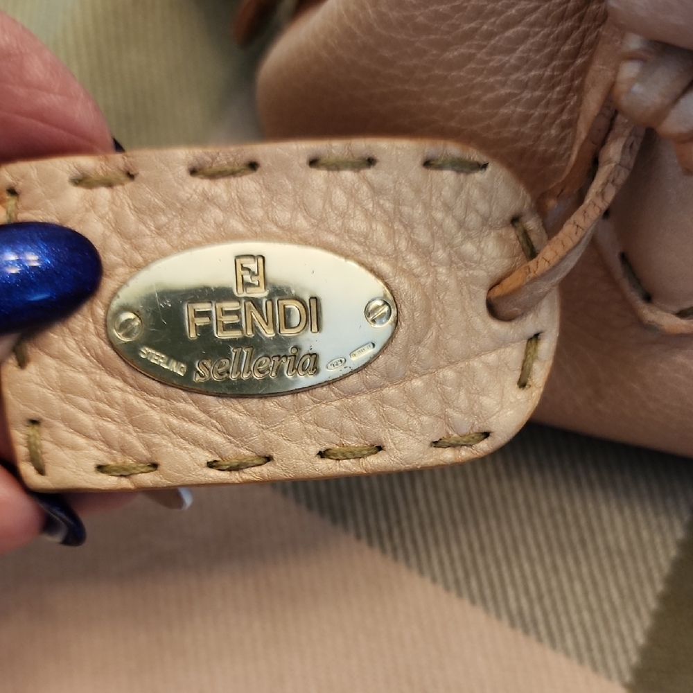 FENDI Pink Blush Mini Selleria Bag - Picture 3 of 16